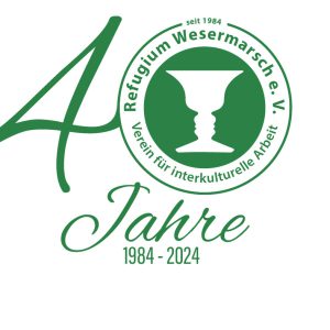 Refugium_Wesermarsch_Logo_40 Jahre offiziell